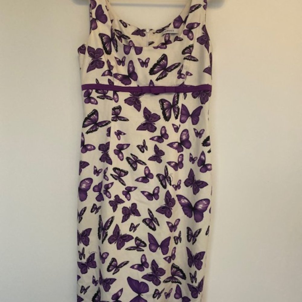 Versace Summer Butterfly Dress Size 6
